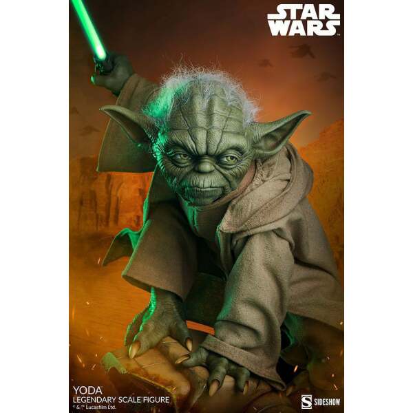 Estatua Legendary Scale 1/2 Yoda Star Wars 51 cm - Collector4u.com