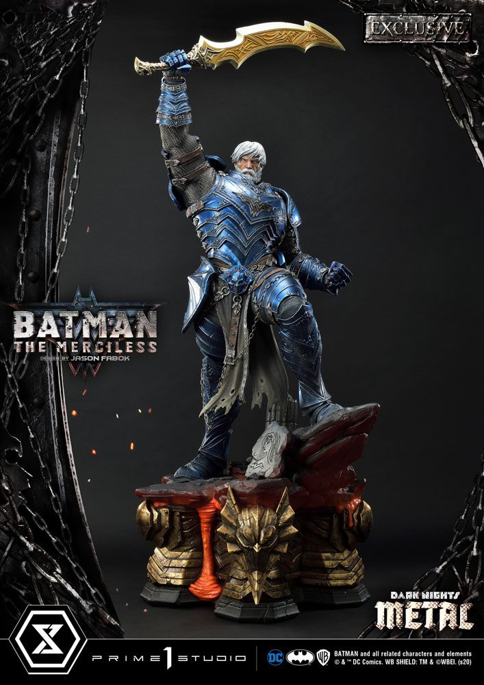 Dark Nights: Me Estatuas 1/3 The Merciless & The Merciless Exclusive 112 cm Surtido (3)