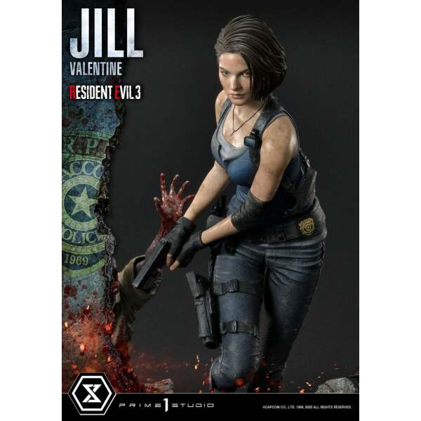 Estatua Jill Valentine Resident Evil 3 1/4 50 cm - Collector4u.com