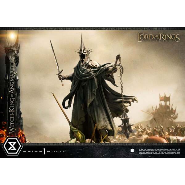 Estatua The Witch King of Angmar El Señor de los Anillos 1/4 70 cm - Collector4u.com