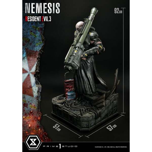 Estatua Nemesis Deluxe Version Resident Evil 3 1/4 92 cm - Collector4u.com