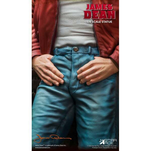 Estatua James Dean 1/4 Superb My Favourite Legend Series James Dean (Red jacket) Deluxe Ver. 52 cm - Collector4u.com