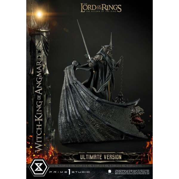 Estatua The Witch King of Angmar El Señor de los Anillos 1/4 Ultimate Version 70 cm - Collector4u.com