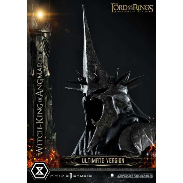 Estatua The Witch King of Angmar El Señor de los Anillos 1/4 Ultimate Version 70 cm - Collector4u.com