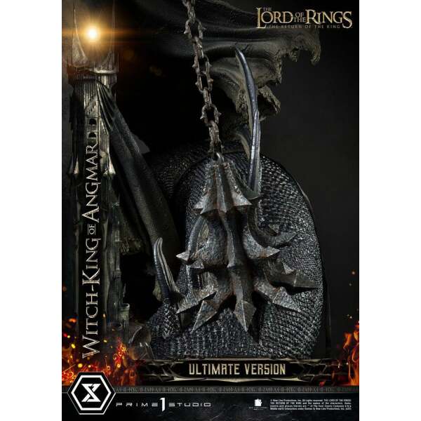 Estatua The Witch King of Angmar El Señor de los Anillos 1/4 Ultimate Version 70 cm - Collector4u.com