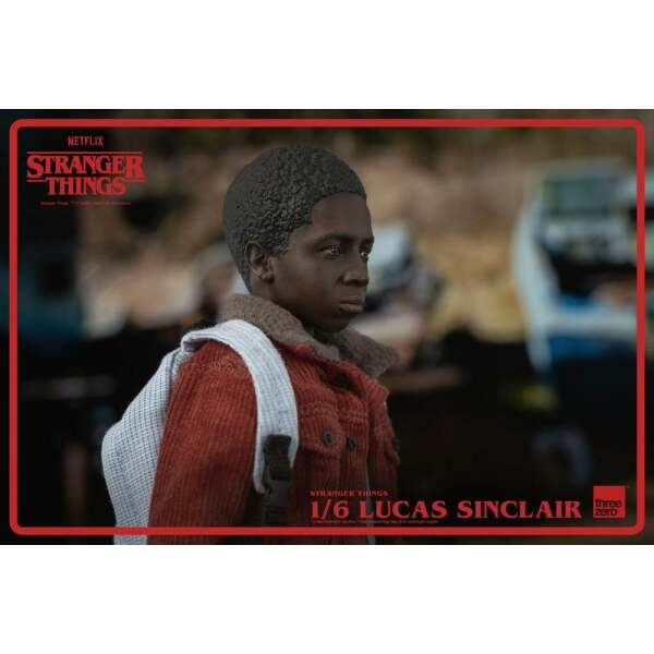 Figura Lucas Sinclair Stranger Things 1/6 23 cm - Collector4u.com