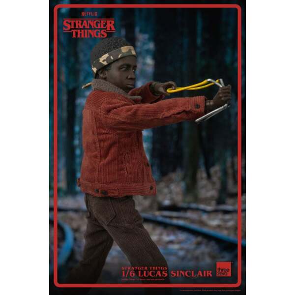 Figura Lucas Sinclair Stranger Things 1/6 23 cm - Collector4u.com