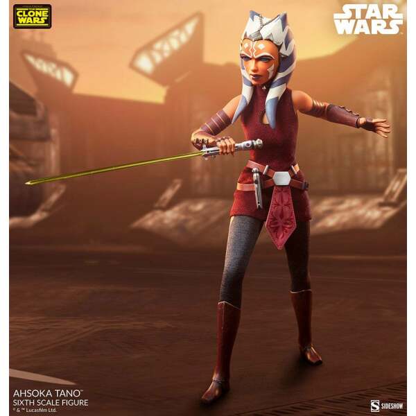 Figura Ahsoka Tano Star Wars The Clone Wars 1/6 27 cm - Collector4u.com