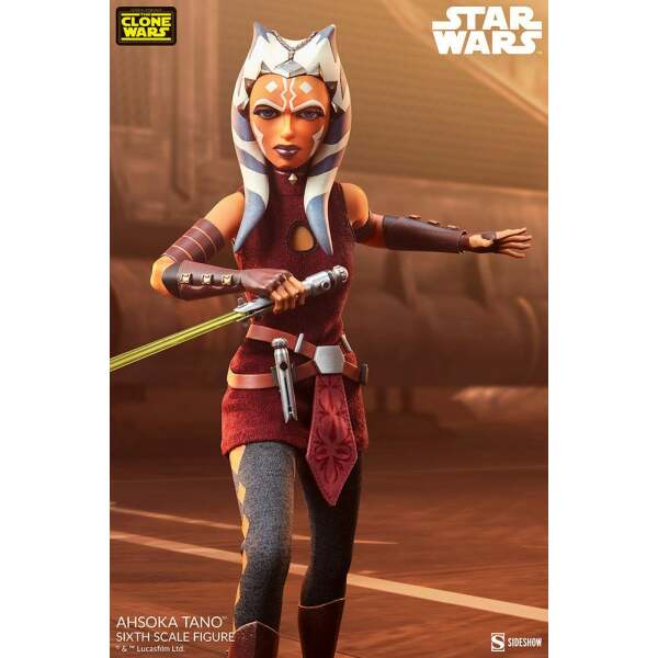 Figura Ahsoka Tano Star Wars The Clone Wars 1/6 27 cm - Collector4u.com