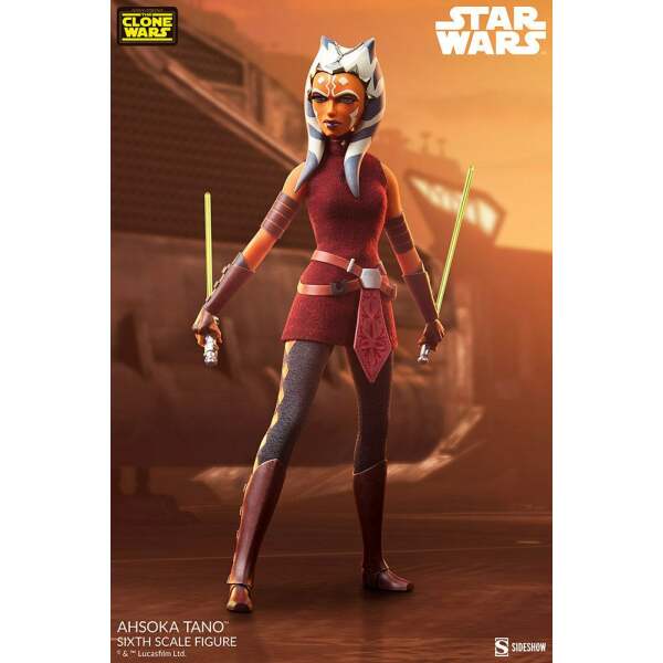 Figura Ahsoka Tano Star Wars The Clone Wars 1/6 27 cm - Collector4u.com