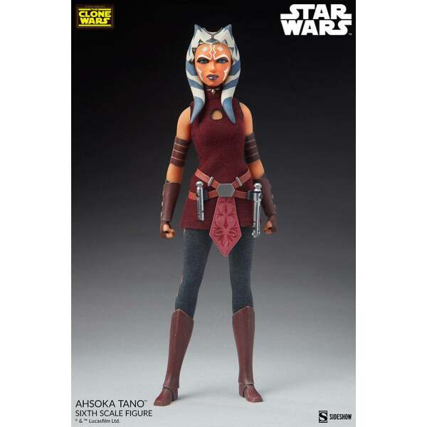 Figura Ahsoka Tano Star Wars The Clone Wars 1/6 27 cm - Collector4u.com