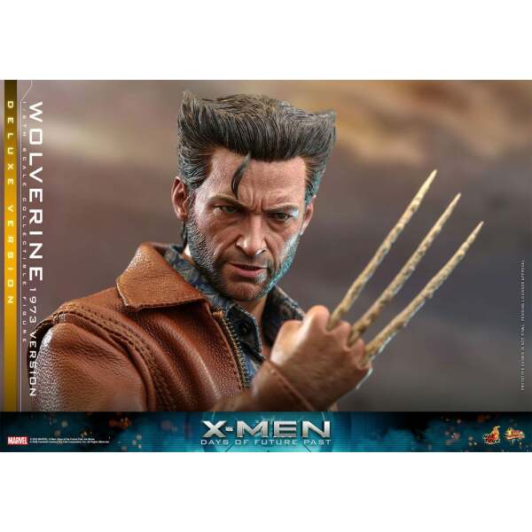 Figura Wolverine 1973 Version Deluxe Version X-Men Días del futuro pasado Movie Masterpiece 1/6 30 cm - Collector4u.com