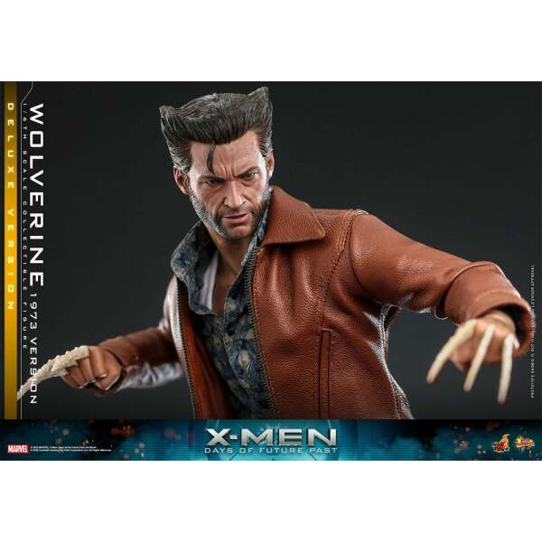 Figura Wolverine 1973 Version Deluxe Version X-Men Días del futuro pasado Movie Masterpiece 1/6 30 cm - Collector4u.com