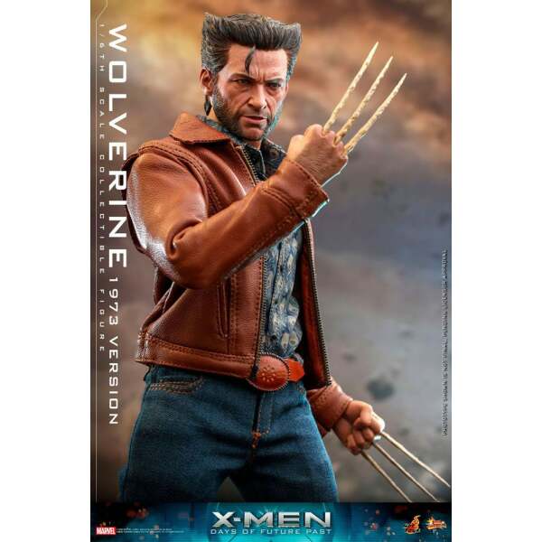 Figura Wolverine 1973 Version X-Men Días del futuro pasado Movie Masterpiece 1/6 30 cm - Collector4u.com