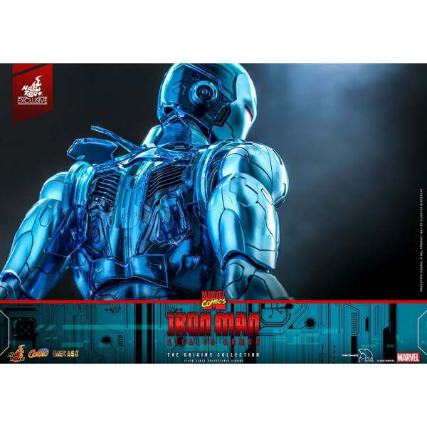 Figura Iron Man Stealth Armor Hot Toys Exclusive Marvel Comics Diecast 1/6 33 cm - Collector4u.com