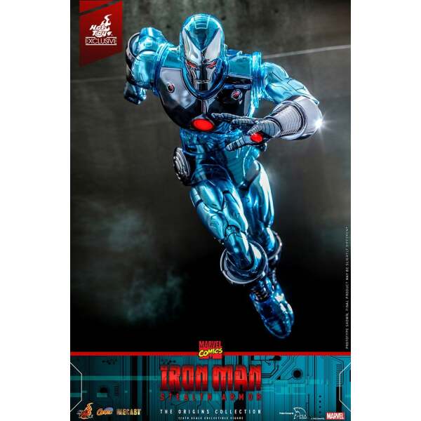 Figura Iron Man Stealth Armor Hot Toys Exclusive Marvel Comics Diecast 1/6 33 cm - Collector4u.com