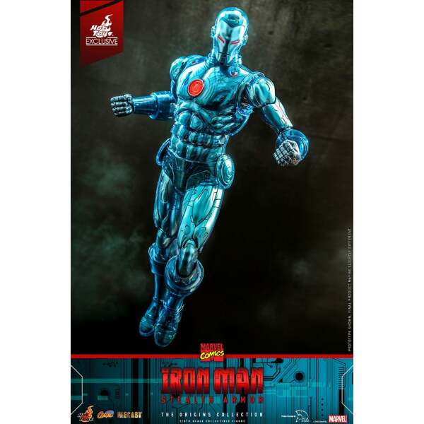 Figura Iron Man Stealth Armor Hot Toys Exclusive Marvel Comics Diecast 1/6 33 cm - Collector4u.com