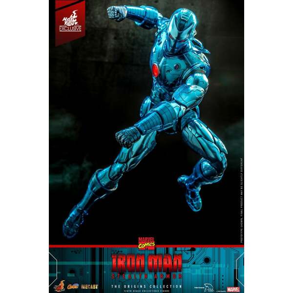 Figura Iron Man Stealth Armor Hot Toys Exclusive Marvel Comics Diecast 1/6 33 cm - Collector4u.com