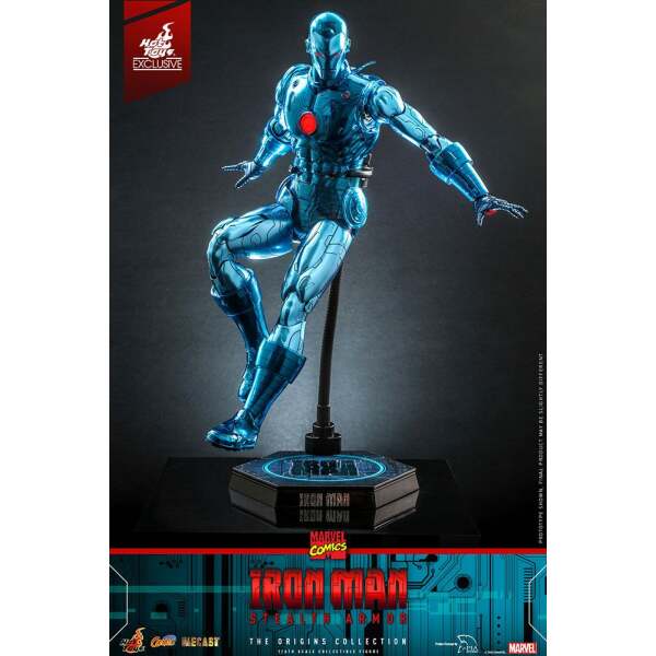 Figura Iron Man Stealth Armor Hot Toys Exclusive Marvel Comics Diecast 1/6 33 cm - Collector4u.com