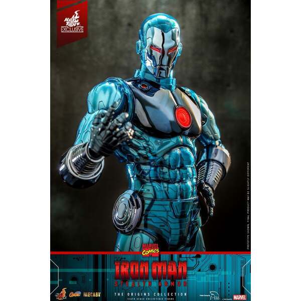 Figura Iron Man Stealth Armor Hot Toys Exclusive Marvel Comics Diecast 1/6 33 cm - Collector4u.com