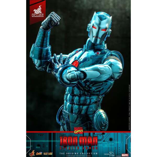 Figura Iron Man Stealth Armor Hot Toys Exclusive Marvel Comics Diecast 1/6 33 cm - Collector4u.com