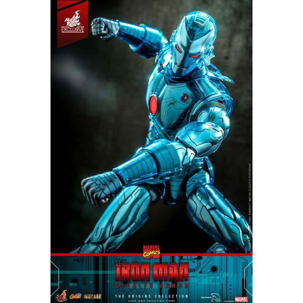 Figura Iron Man Stealth Armor Hot Toys Exclusive Marvel Comics Diecast 1/6 33 cm - Collector4u.com