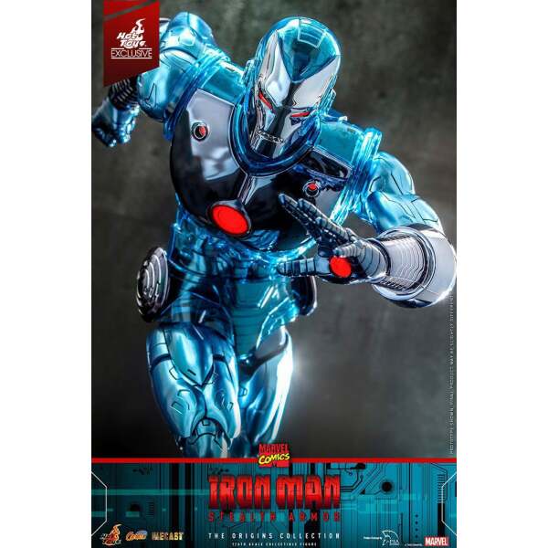 Figura Iron Man Stealth Armor Hot Toys Exclusive Marvel Comics Diecast 1/6 33 cm - Collector4u.com