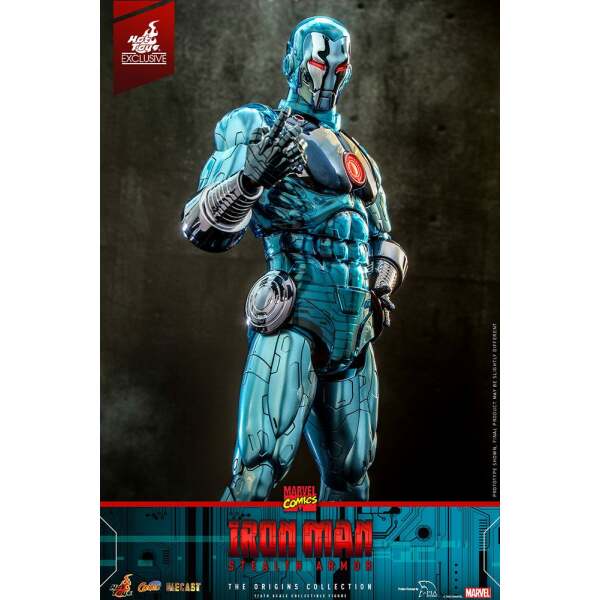 Figura Iron Man Stealth Armor Hot Toys Exclusive Marvel Comics Diecast 1/6 33 cm - Collector4u.com