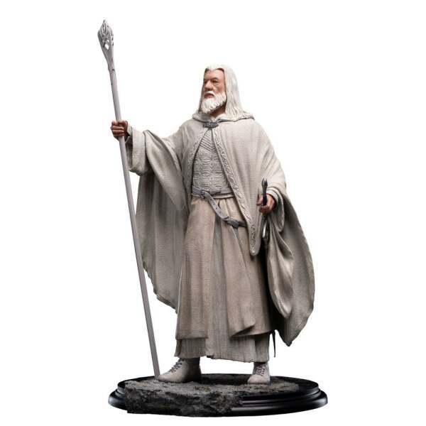 Estatua Gandalf The White Classic Series El Senor De Los Anillos 1 6 37 Cm 7