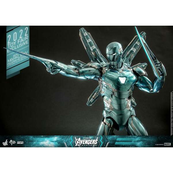 Figura Diecast 1/6 Iron Man Mark LXXXV Vengadores: Endgame (Holographic Version) 2022 Toy Fair Exclusive 33 cm - Collector4u.com