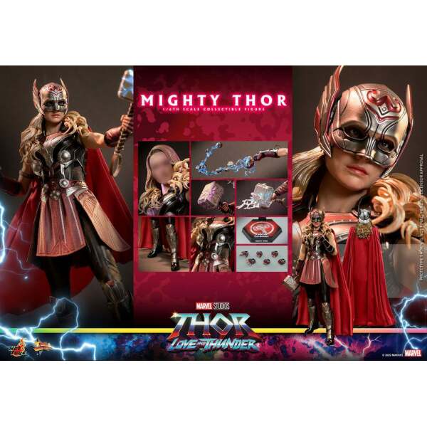 Figura 1/6 Mighty Thor Thor: Love and Thunder Masterpiece 29 cm - Collector4u.com