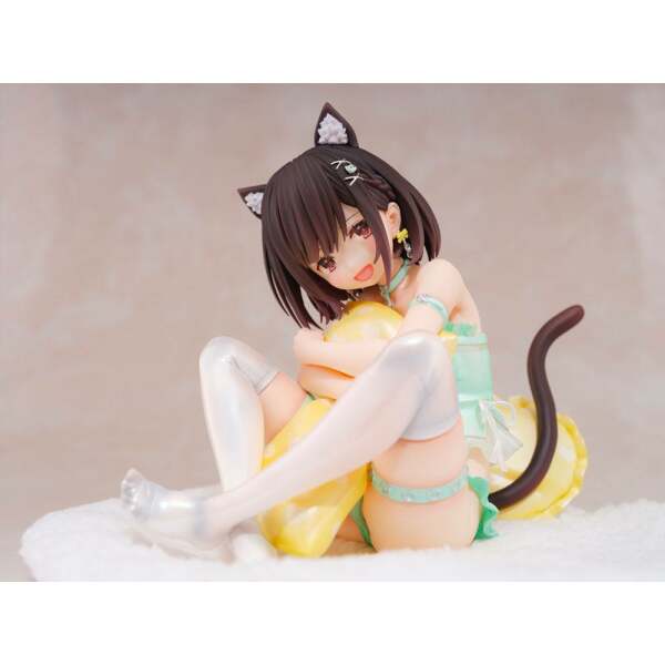 Estatua Ayaka Chan Original Character Pvc 1 6 Mint Green Gaou Ver 14 Cm 3