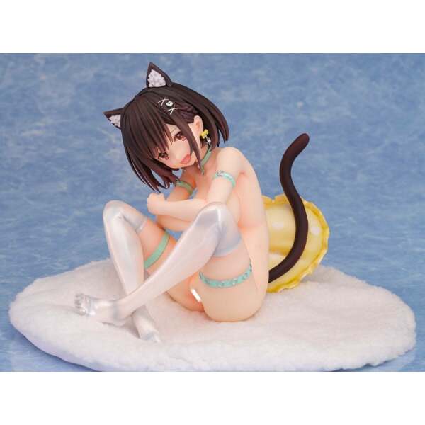 Estatua Ayaka Chan Original Character Pvc 1 6 Mint Green Gaou Ver 14 Cm 6