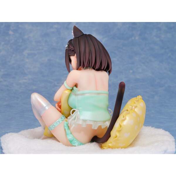 Estatua Ayaka Chan Original Character Pvc 1 6 Mint Green Gaou Ver 14 Cm 9