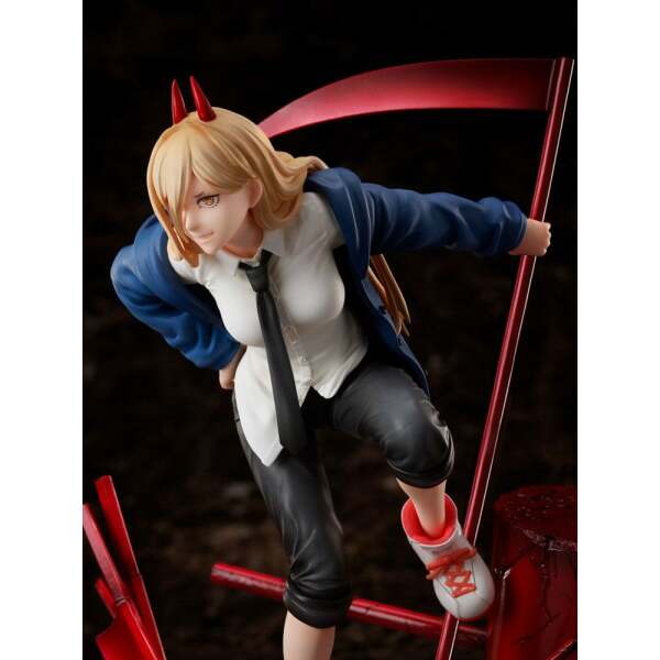 Estatua Power Chainsaw Man PVC 1/7 22 cm - Collector4u.com