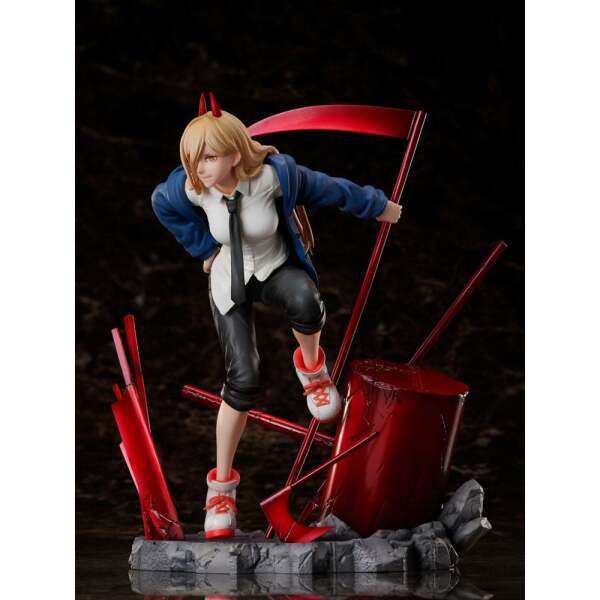 Estatua Power Chainsaw Man PVC 1/7 22 cm - Collector4u.com