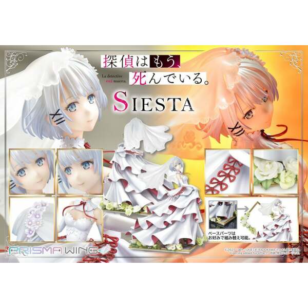 Estatua Prisma Wing Siesta La detective está muerta PVC 1/7 23 cm - Collector4u.com