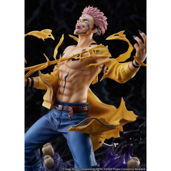 Estatua Sukuna Jujutsu Kaisen PVC 1/7 25 cm - Collector4u.com