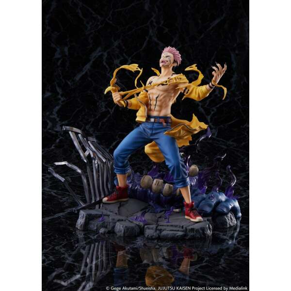 Estatua Sukuna Jujutsu Kaisen PVC 1/7 25 cm - Collector4u.com