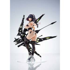 Estatua Meido Busou Original Character Pvc 1 7 Javelin 26 Cm