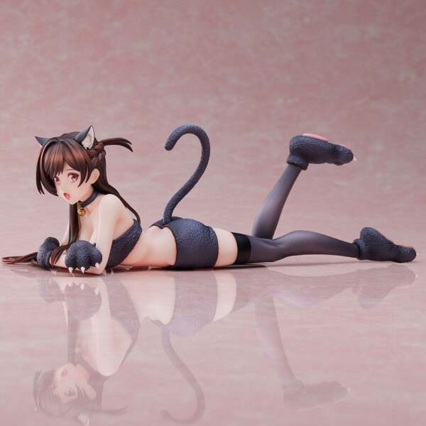 Estatua Chizuru Mizuhara Cat Cosplay Rent a Girlfriend PVC 1/7 Ver. 9 cm - Collector4u.com