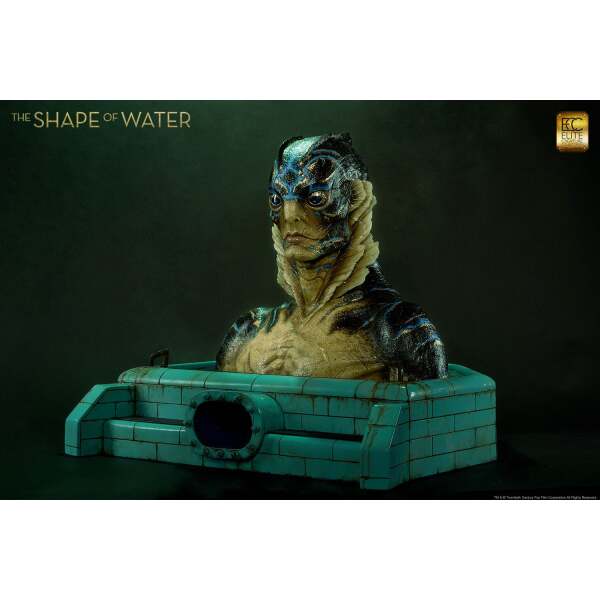 Busto tamaño real Amphibian Man La forma del agua 71 cm - Collector4u.com