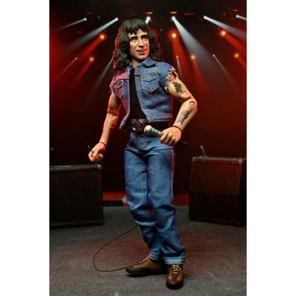 Figura Clothed Bon Scott Highway to Hell AC/DC 20 cm - Collector4u.com