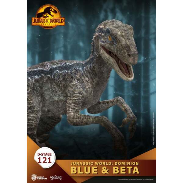 Diorama Blue & Beta Jurassic World: Dominion D-Stage PVC 13 cm - Collector4u.com