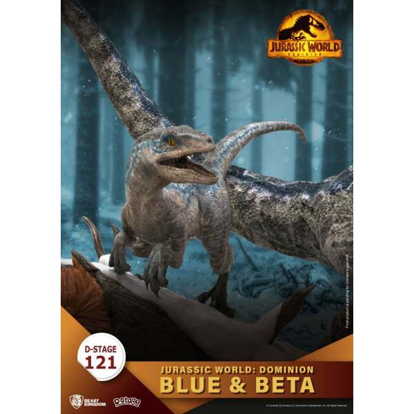 Diorama Blue & Beta Jurassic World: Dominion D-Stage PVC 13 cm - Collector4u.com