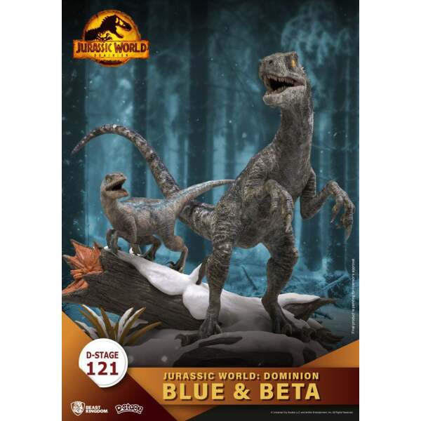 Diorama Blue & Beta Jurassic World: Dominion D-Stage PVC 13 cm - Collector4u.com