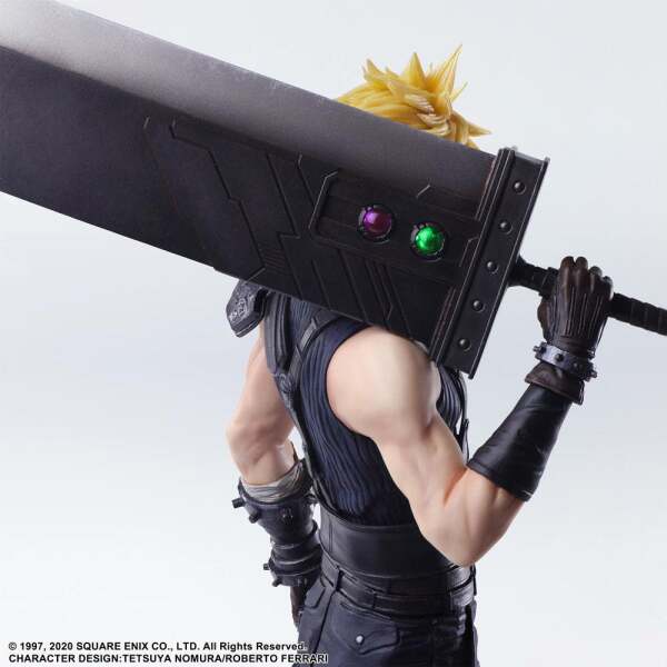 Estatua Cloud Strife Final Fantasy VII Remake Static Arts Gallery 26 cm - Collector4u.com