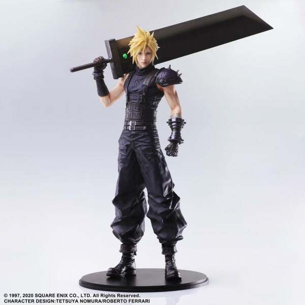 Estatua Cloud Strife Final Fantasy VII Remake Static Arts Gallery 26 cm - Collector4u.com