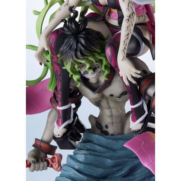 Estatua ConoFig Daki and Gyutaro Demon Slayer: Kimetsu no Yaiba 20 cm