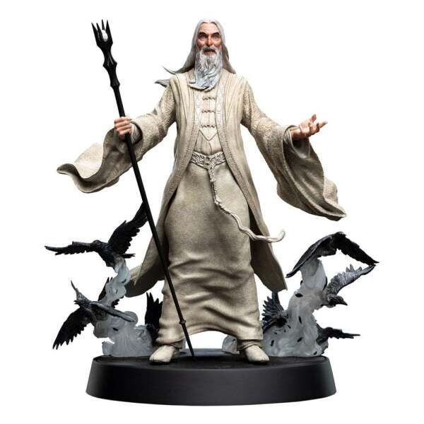 Estatua Saruman El Blanco El Senor De Los Anillos Figures Of Fandom Pvc 26 Cm